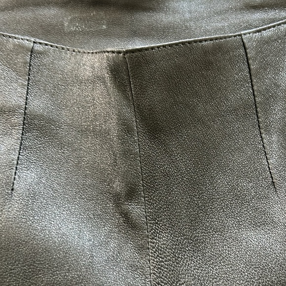 Maison Martin Margiela MM6 black leather pants size 38 - Picture 4 of 8